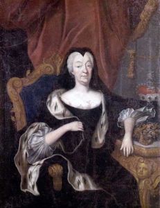 Bildnis Einer Furstin In Witwentracht by Philipp Heinrich Kisling