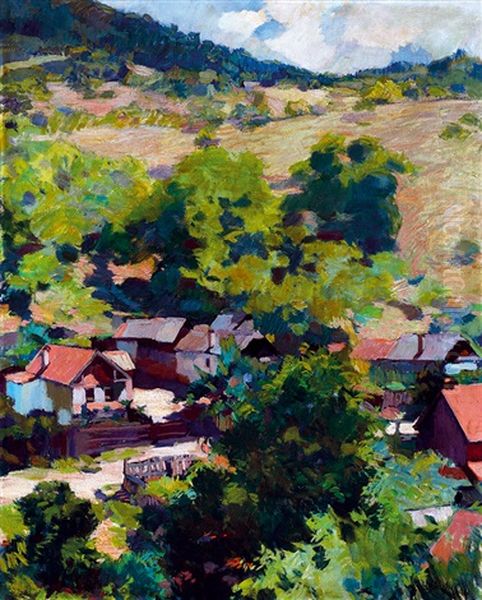 Landscape In Felsobanya - view 1