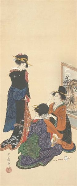 Three Beauties - view 1