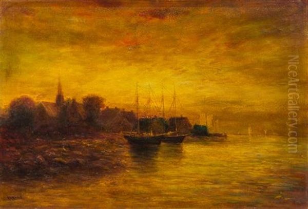 Ships At Dock - view 1