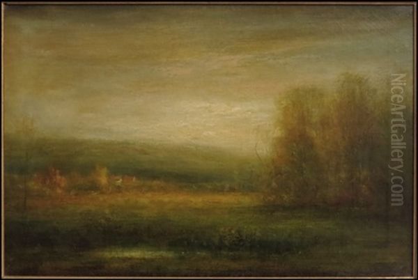 Landscape With Homestead In The Distance - view 1