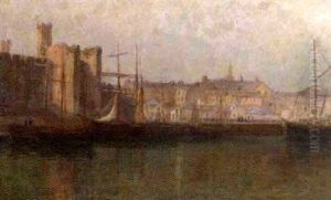 Caernarvon Castle, From The Quay Caernarvon Castle, From The Quay