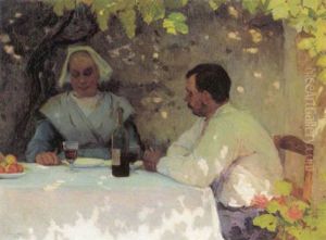 Ungt Par, Der Smager Pa Vinen