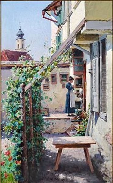 A Yard (lindau) - view 1