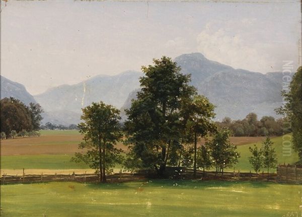 Landscape With Mountains In The Distance - view 1