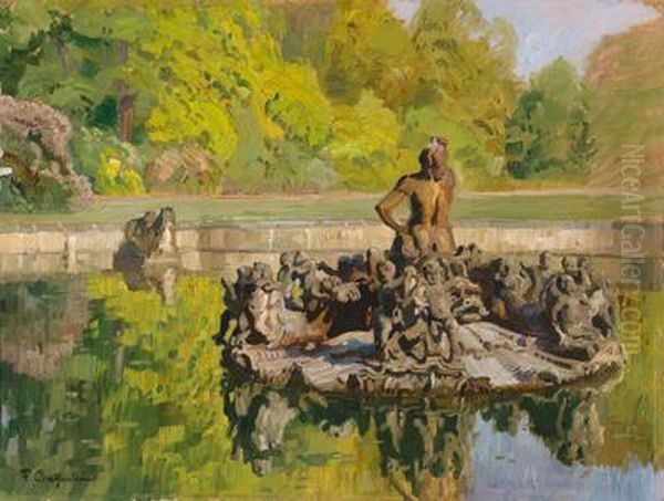 Tritonbrunnen In Nymphenburg - view 1