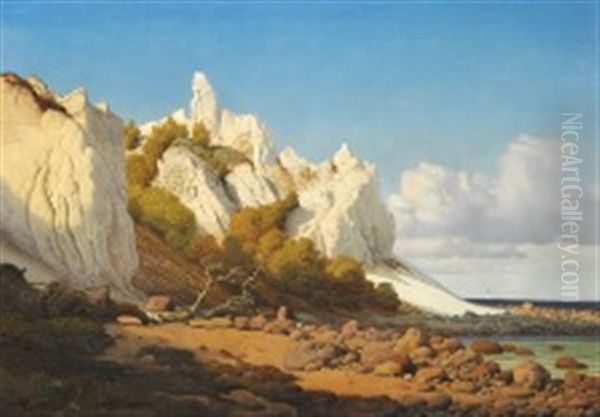 View Of The Cliffs Of Mon - view 1