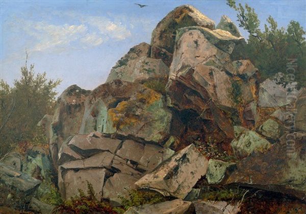 Felsstudie Von Bornholm - view 1