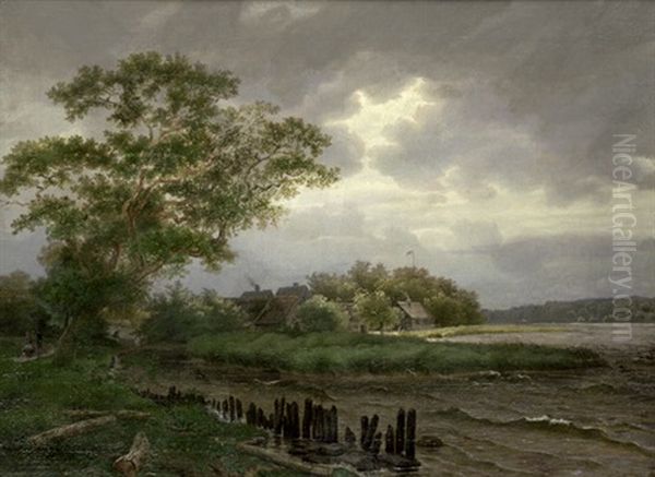 Unwetter Auf Dem Land - view 1