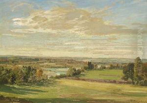 "isarlandschaft". by Fritz Bayerlein