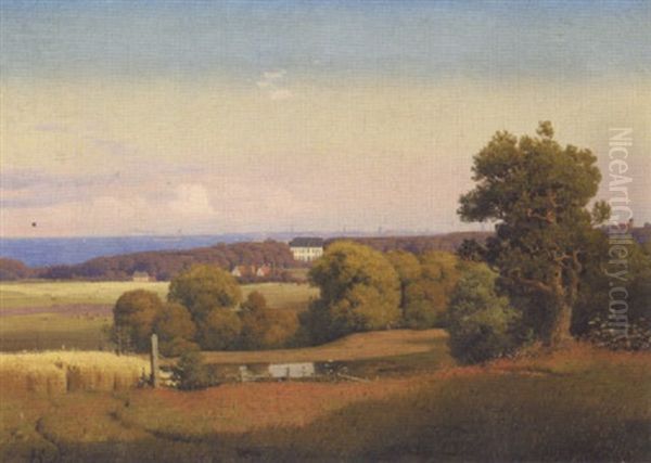 Udsigt Fra Ermelunden Mod Charlottenlund Og Gentofte - view 1