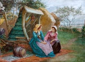 A Lovers' Tryst by Alfred Walter Bayes
