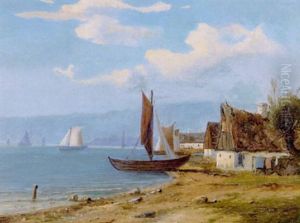 Parti Ved Taarbaek by Anton Edvard Kjeldrup