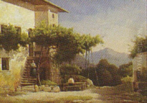Parti Fra En Landsby I De Italienske Alper - view 1