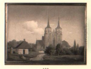 Roskilde Domkirke by Anton Edvard Kjeldrup
