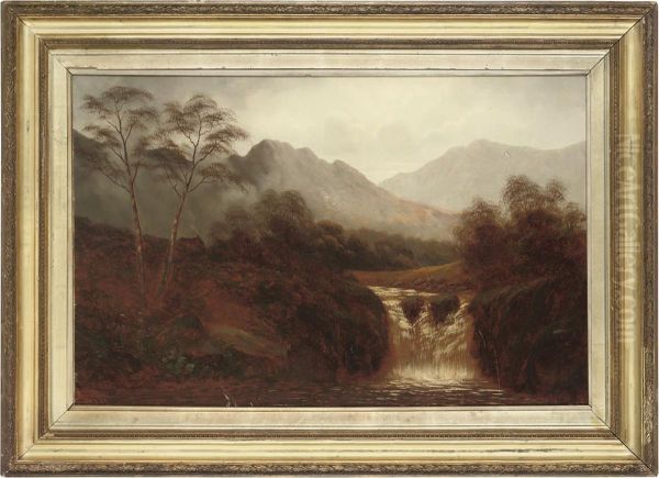 The Waterfall; And The River Landscape - view 1