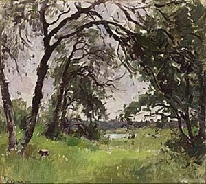 Landskap, Valdemarsvik by Esther Kjerner