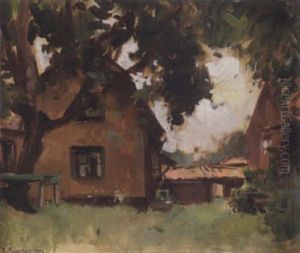 Trad Vid Husgavel by Esther Kjerner