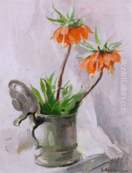 Stilleben Med Blommor I Tennstop - view 1