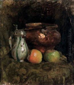 Stilleben Med Applen by Esther Kjerner