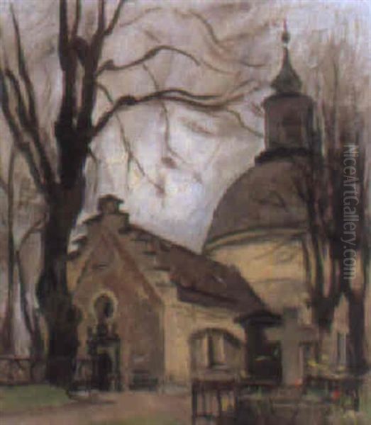Senhost Vid Solna Kyrka - view 1