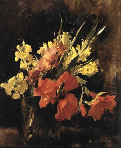 Blommor I Glasvas - view 1