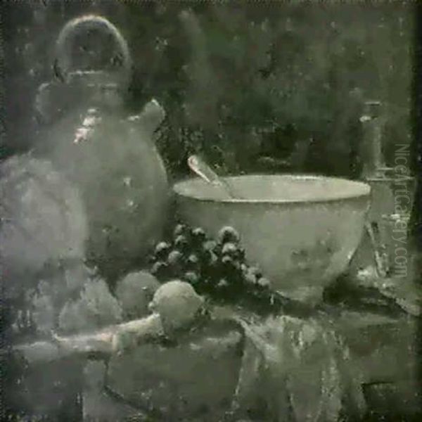 Stilleben Med Balskal, Glas                                 Samt Frukter - view 1