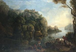 Ideal Landscape by Friedrich Christian Klass