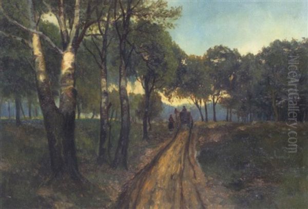 Birkenweg Mit Fuhrwerk - view 1