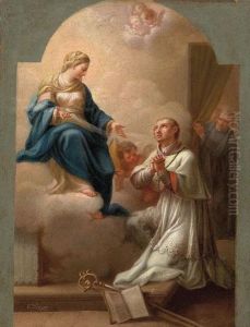 La Aparicion De Lavirgen Al Venerable Juan De Palafox