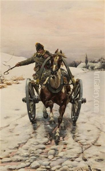 An Icy Road - view 1