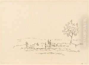 Kartoffel Ernte by Paul Klee