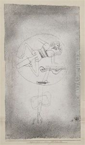 Der Verliebte (the Man In Love) by Paul Klee