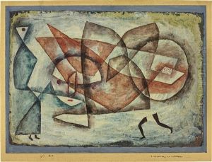 Erinnerung An Erlittenes by Paul Klee