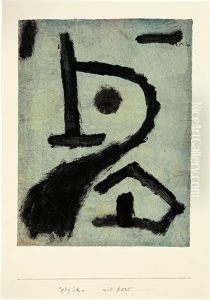 Mit Bart by Paul Klee