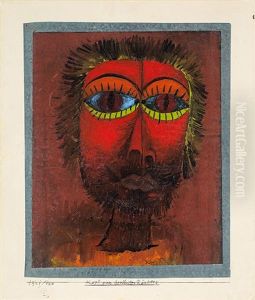 Kopf Eines Beruhmten Raubers by Paul Klee