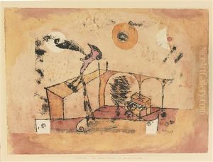 Der Heldentenor Als Konzertsanger (the Heroic Tenor As A Concert Singer) by Paul Klee