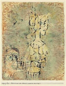 Frisst Aus Der Hand "zweite Fassung" (eats Out Of The Hand "second Version") by Paul Klee