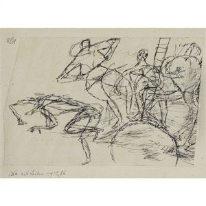 Nu Avec Echelle by Paul Klee