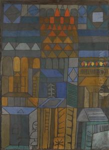 Beginnende Kuhle (incipient Coolness) by Paul Klee