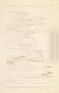 Hinausgetrieben by Paul Klee
