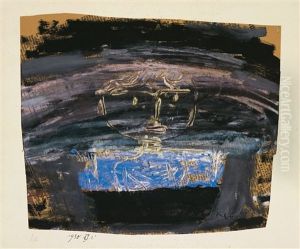 Knabenkopf (sketch) by Paul Klee