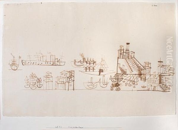 Hafen (mit Dem Kreuzer) - view 1