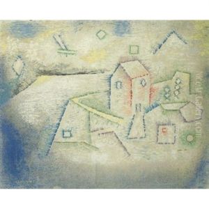 Landhaus Im Norden (country House In The North) by Paul Klee