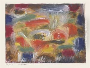 Schilf-schiffe by Paul Klee