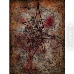 Clown Mit Kind (clown With A Child) by Paul Klee