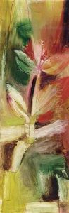 Pflanzenbild (mit Gelb/rot) by Paul Klee