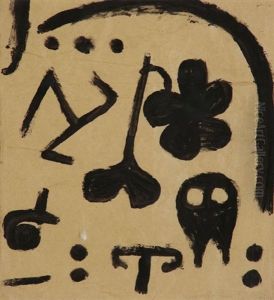 Merkzeichen Fur Spater by Paul Klee