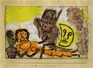 Zu Beginn Eines Festes by Paul Klee