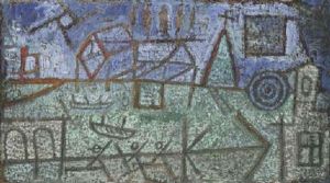 Kleine Seehafen by Paul Klee